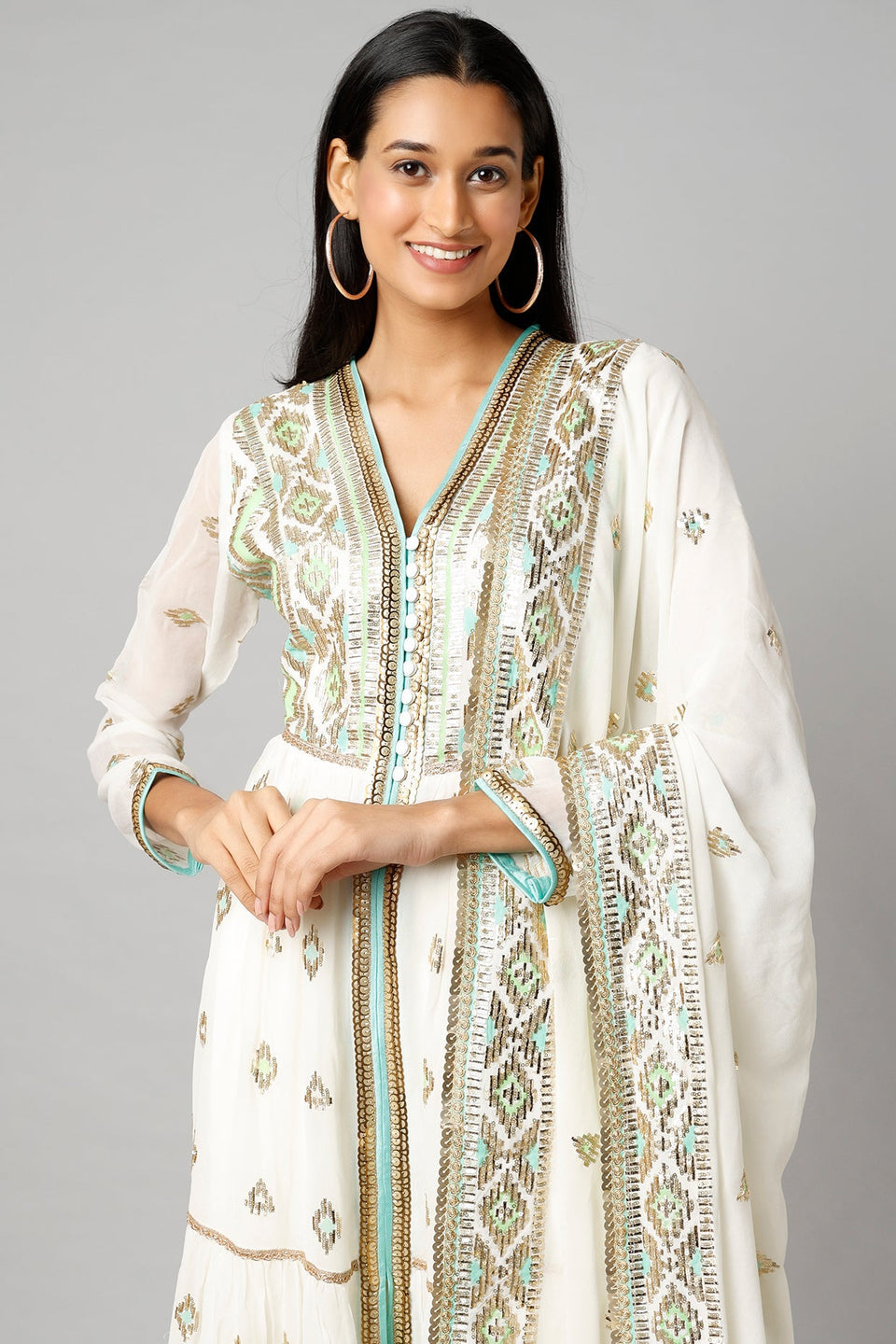 AZIZA TIERED AG SET